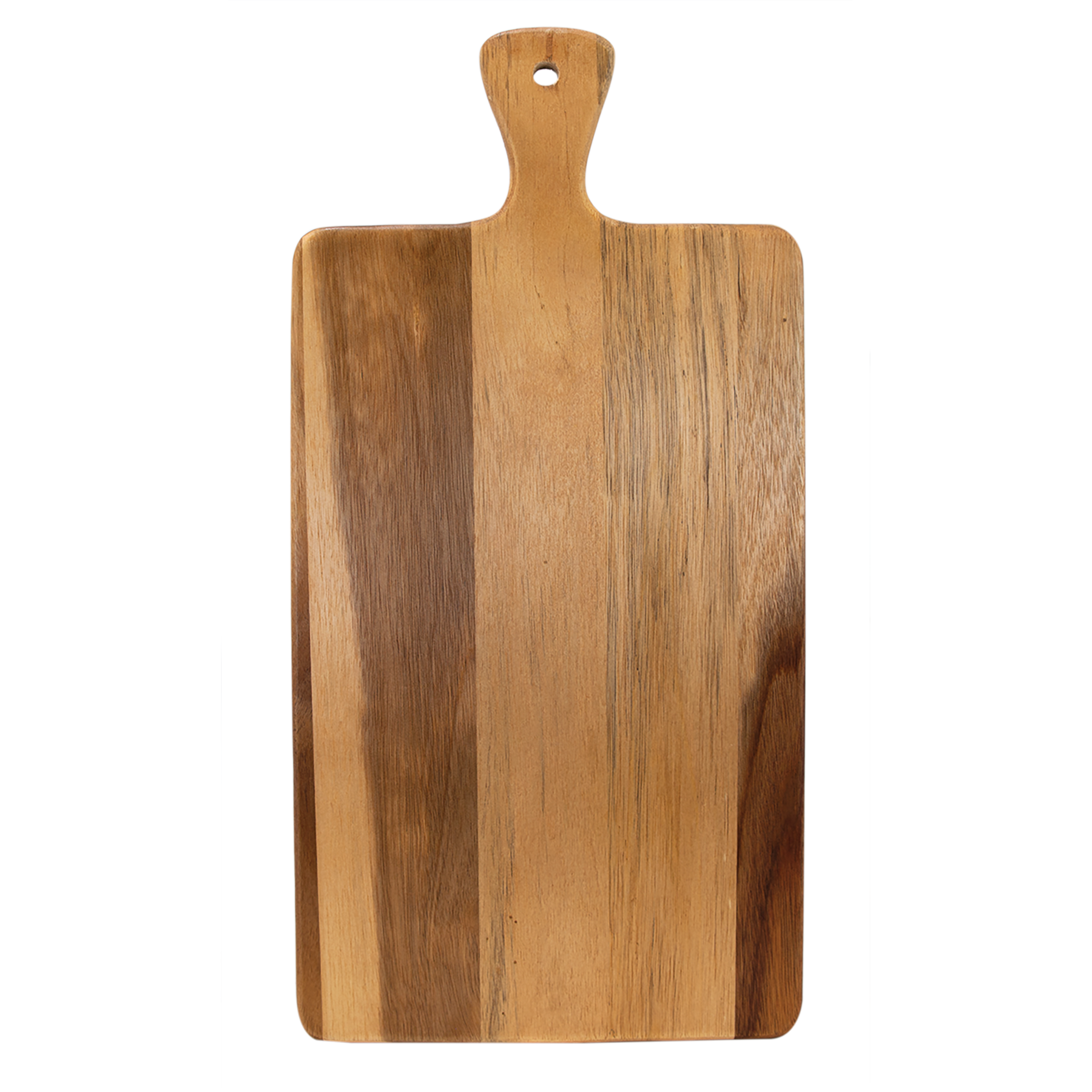 16" x 7 3/4" Acacia Wood/Slate Cutting Board